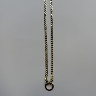 14 K Halka Kolye