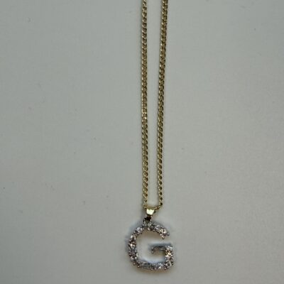 14 K Harf Kolye