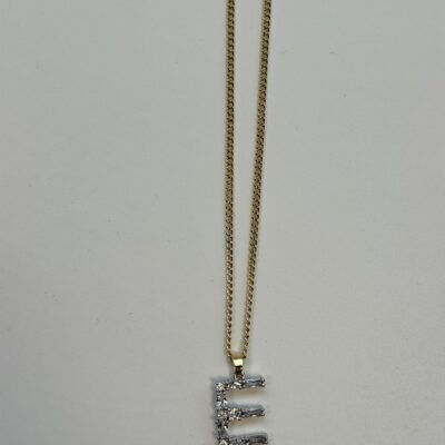 14 K Harf Kolye