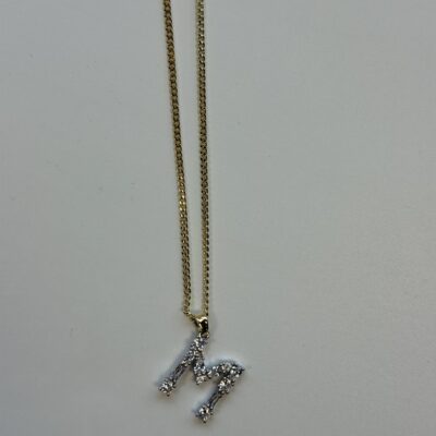 14 K Harf Kolye