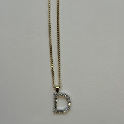 14 K Harf Kolye