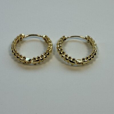 14 K küpe