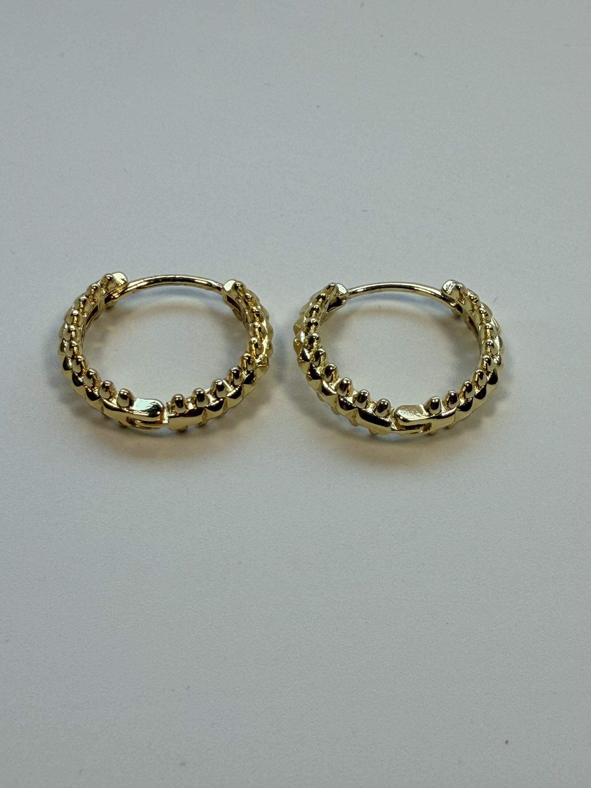 14 K küpe